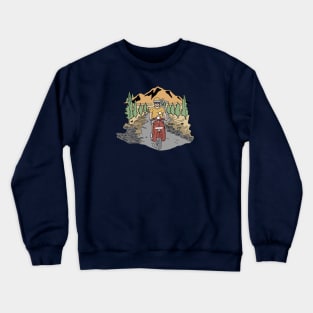 Vintage Scooter Crewneck Sweatshirt